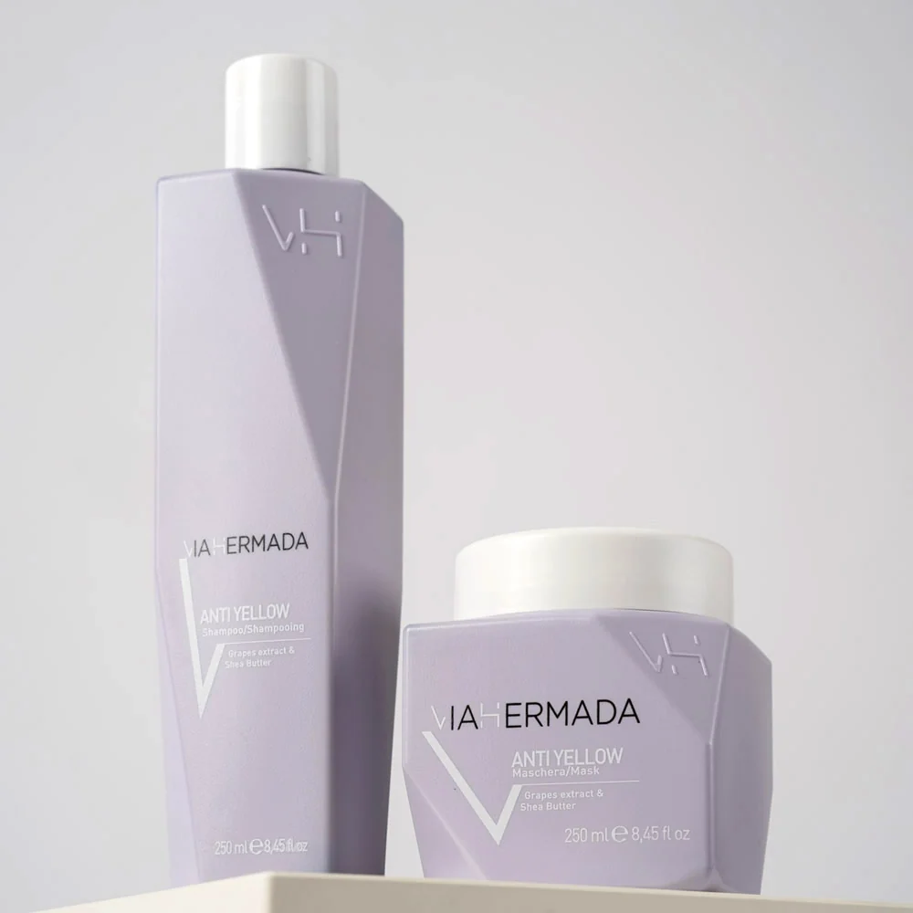 VIAHERMADA Anti-Yellow Shampoo 250ml Mask 250ml - Image 4