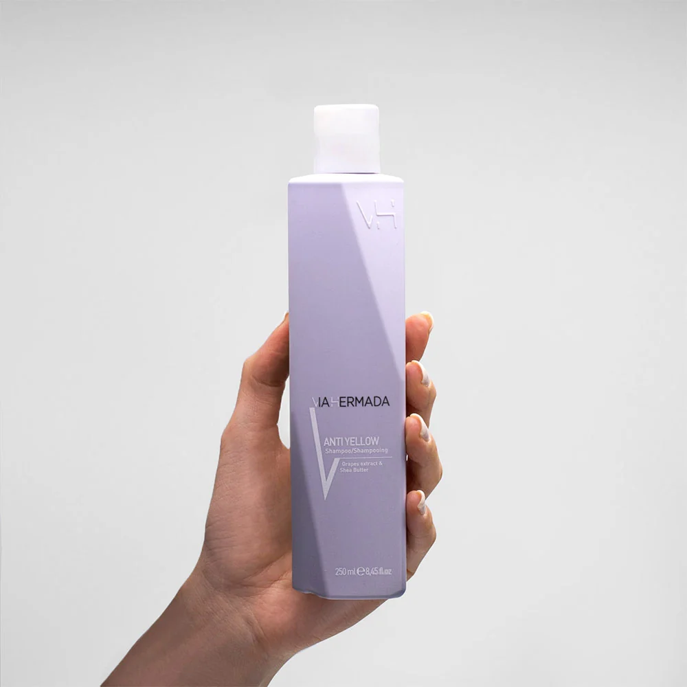 VIAHERMADA Anti-Yellow Shampoo 250ml - shampoo antigiallo - Image 3
