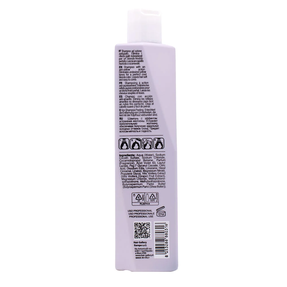 VIAHERMADA Anti-Yellow Shampoo 250ml - shampoo antigiallo - Image 6