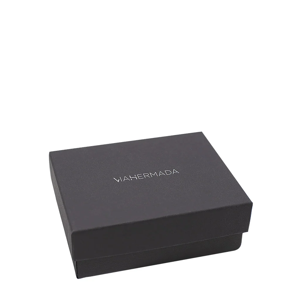 VIAHERMADA Clip in Metallo Argento 6,5cm - Image 2