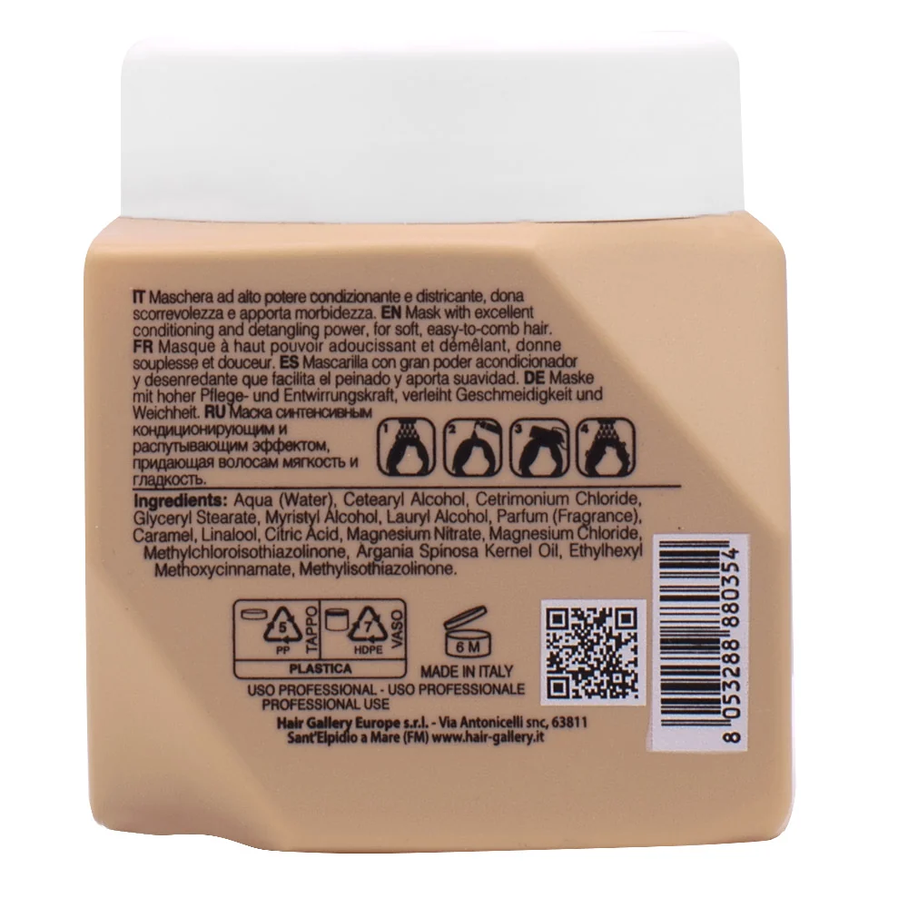 VIAHERMADA Silky Mask 250ml - maschera nutriente con olio di argan - Image 6