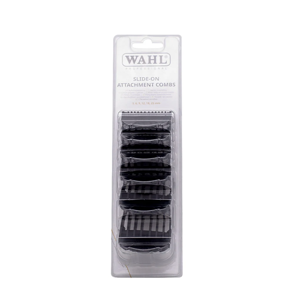 Wahl Slide on Attachment Combs 3/6/9/12/18/25 mm - set di rialzi