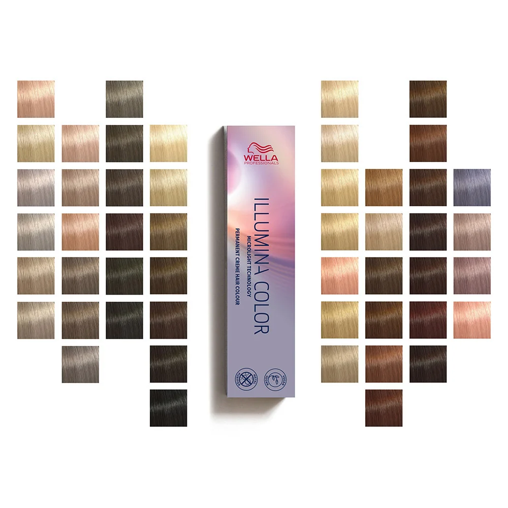 Wella Illumina Color 10/36 Biondo Platino Oro Violetto 60ml - colorazione permanente - Image 4
