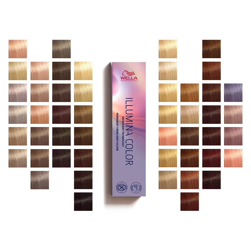 Wella Illumina Color 7/ Biondo Medio 60ml - colorazione permanente - Image 3