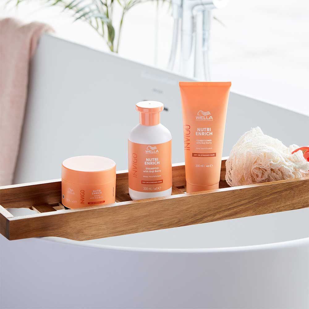 Wella Invigo Nutri Enrich Deep Nourishing Mask 75ml - maschera capelli secchi e stressati - Image 2