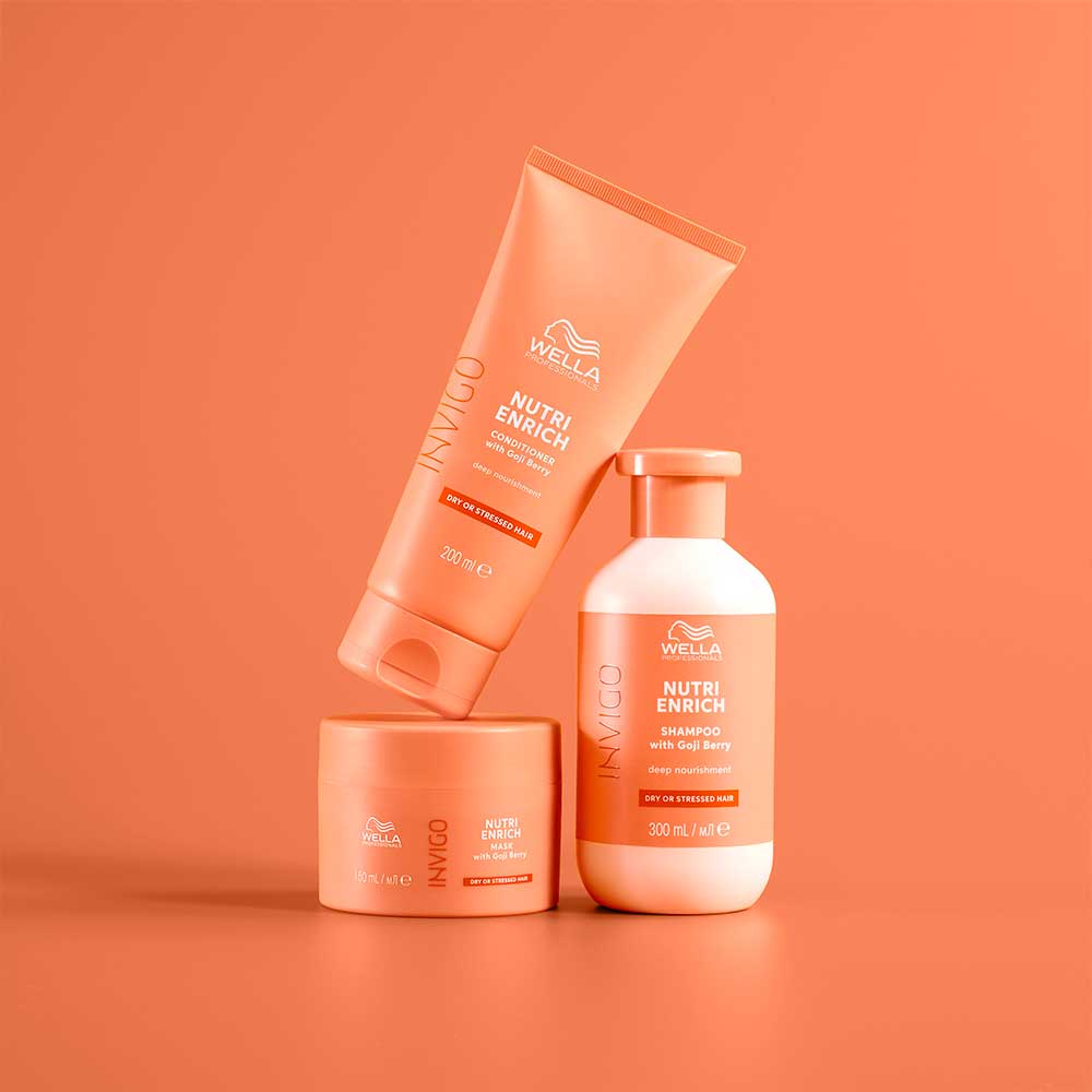 Wella Invigo Nutri Enrich Deep Nourishing Mask 75ml - maschera capelli secchi e stressati - Image 3
