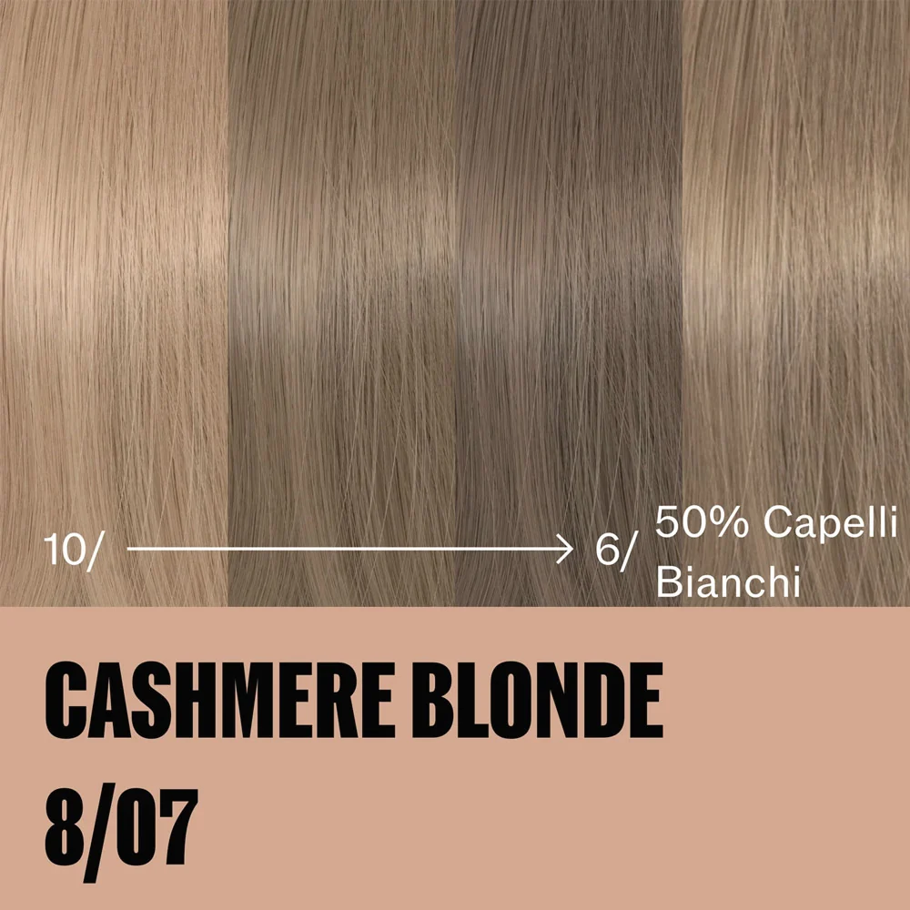 Wella Professionals Supernatural Color Cashmere Blonde 8/07 120gr - colore naturale semipermanente - Image 3