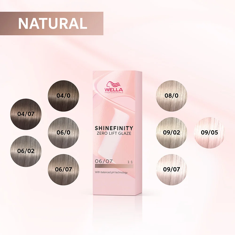 Wella Shinefinity Silk Blush 09/05 Biondo Chiarissimo Naturale Mogano 60ml  - colore demi-permanente - Image 3