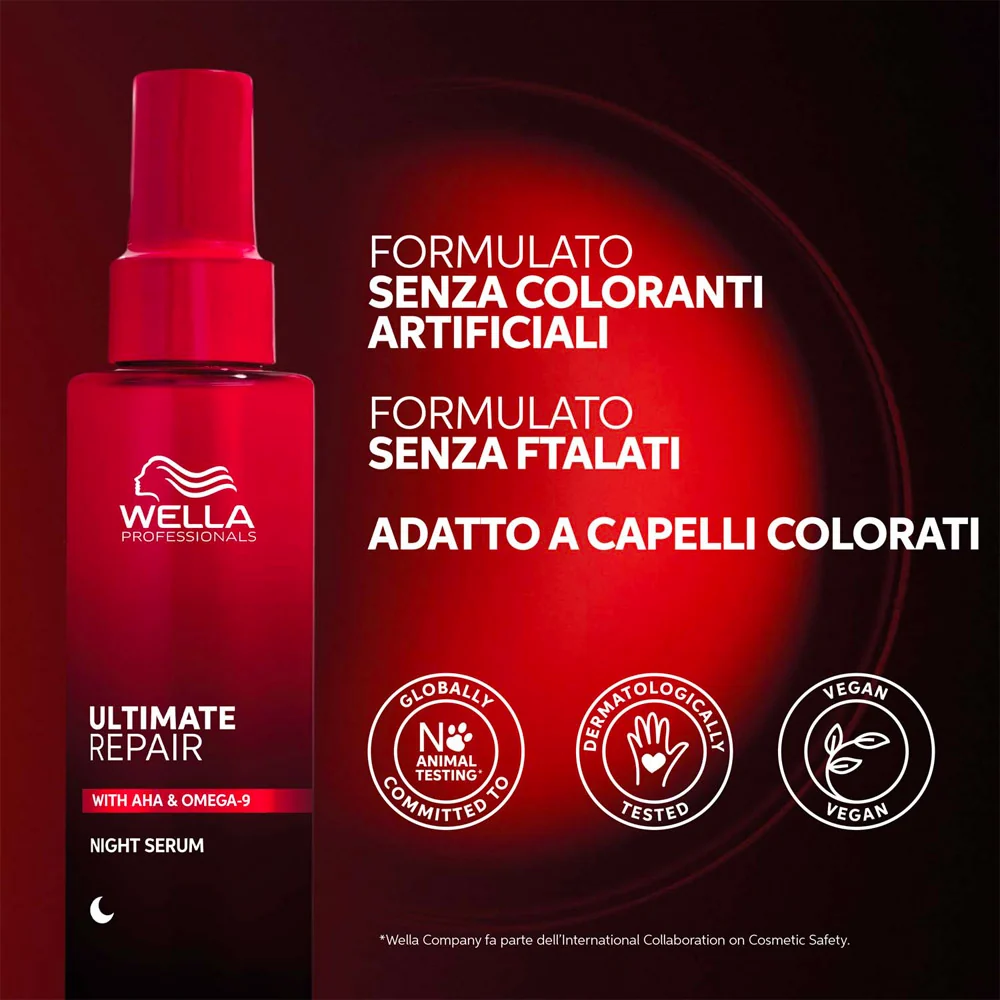 Wella Ultimate Repair Night Serum 30ml - siero riparatore - Image 7
