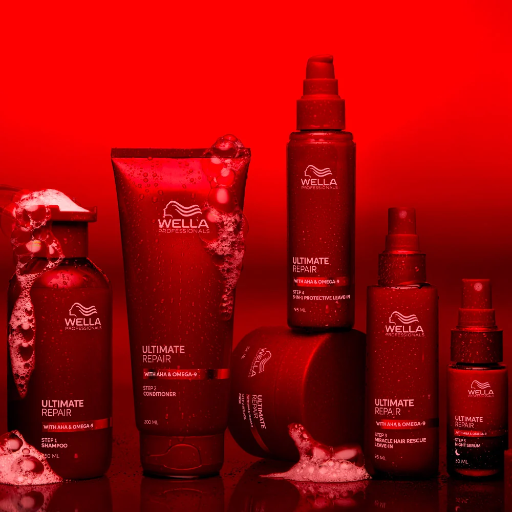 Wella Ultimate Repair Shampoo 250ml - shampoo capelli danneggiati - Image 5