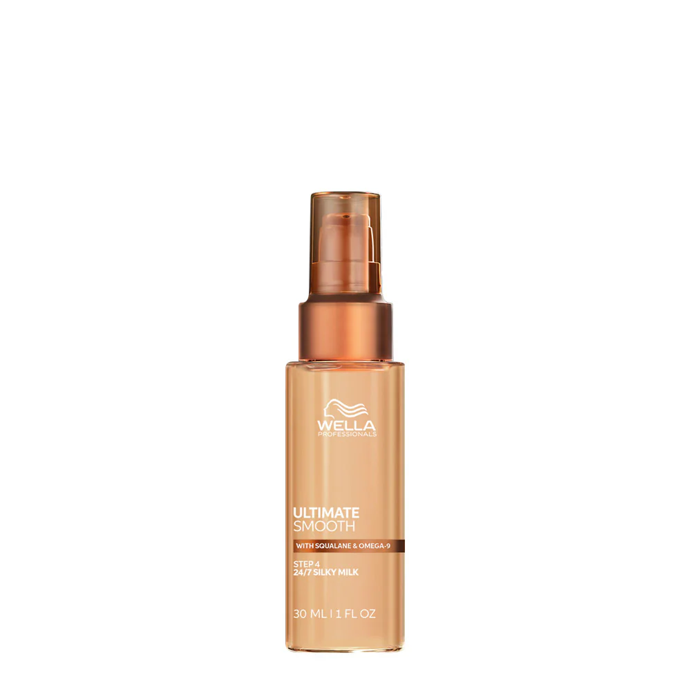 Wella Ultimate Smooth Silky Milk 30ml - leave - in capelli crespi