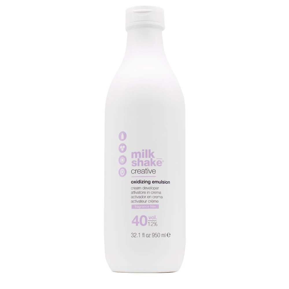 Z.one Concept Milk Shake Colour Oxidizing Emulsion 40vol 12% 950ml  - attivatore in crema